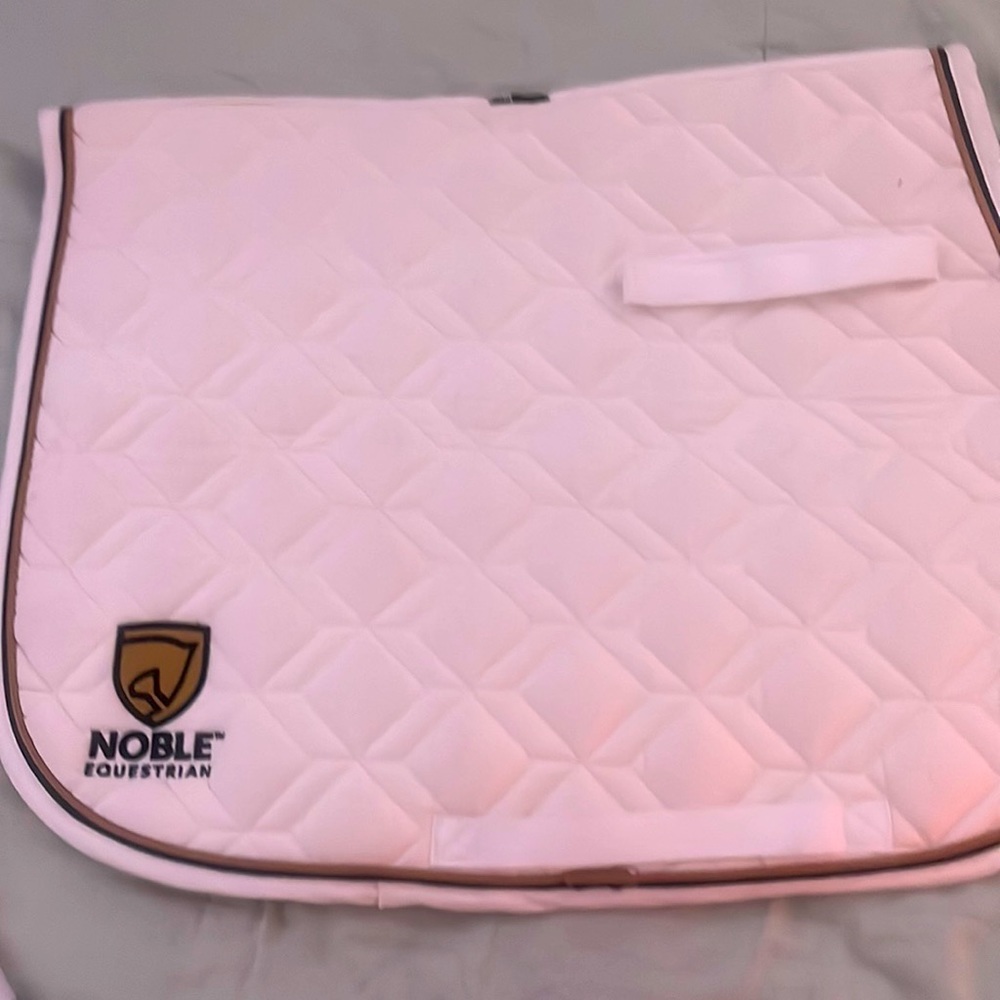 English equestrian saddle pad